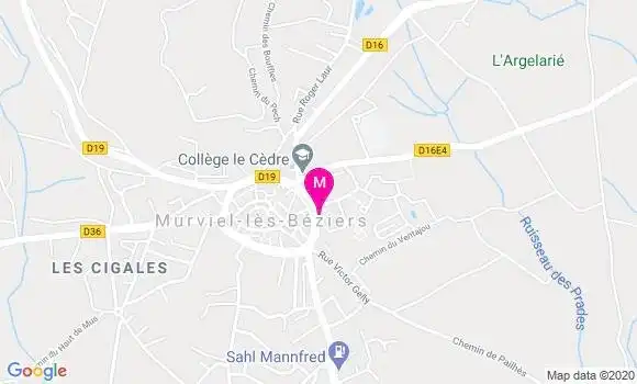 Localisation Dr Roger Bistue