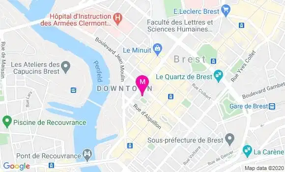 Localisation Dr Isabelle Minot