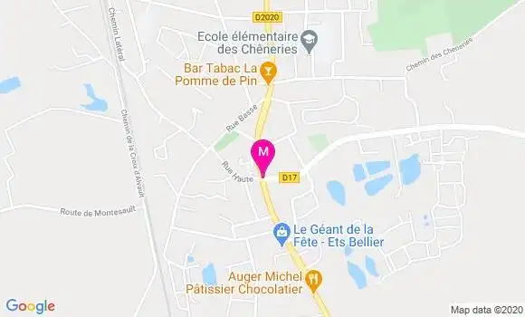 Localisation Dr Michel Ange Rodero