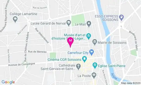 Localisation Dr Herve Lefevre