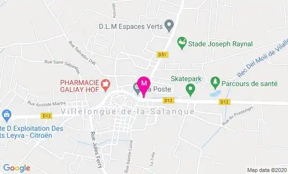 Localisation Dr Caroline Barreau