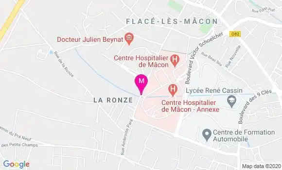 Localisation Dr Philippe Obbee