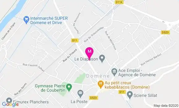 Localisation Dr Antoine Roux