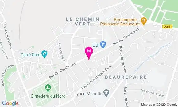 Localisation Dr Benjamin Richard