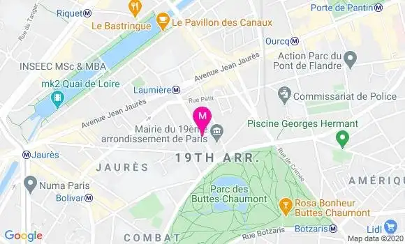 Localisation Dr Ana Clement Corral