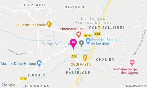 Localisation Dr Nathalie Ducret