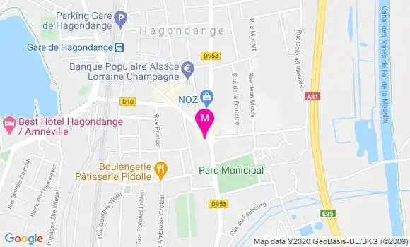 Localisation Dr Aurelie Richert