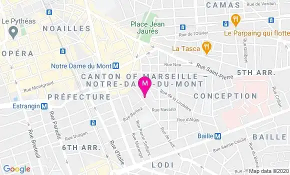 Localisation Dr Christophe Bain