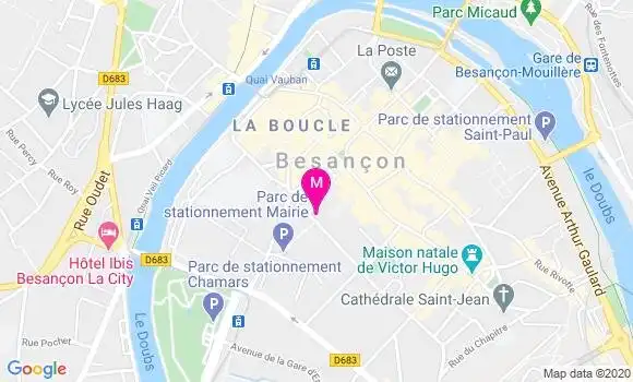 Localisation Dr Camille Mauppin Deudon