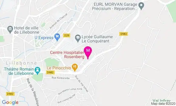 Localisation Dr Guy Sauvi