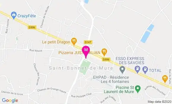 Localisation Dr Maxence Thuaud