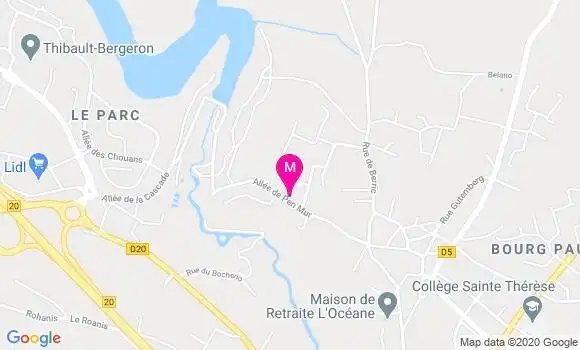 Localisation Dr Marie Urban