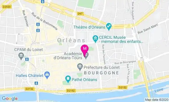 Localisation Dr Sylvie Angel