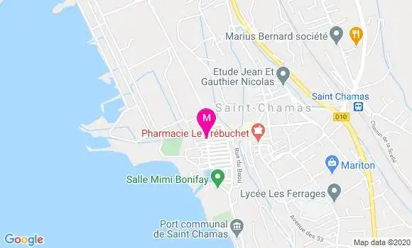 Localisation Dr Isabelle Timon David