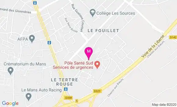 Localisation Dr Laetitia Dutilleul
