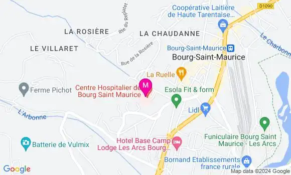 Localisation Dr Anthony Dalla Zuanna
