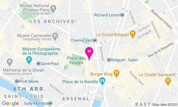 Localisation Dr Richard Beautru