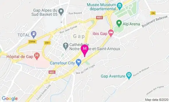 Localisation Dr Agnes Arnaud