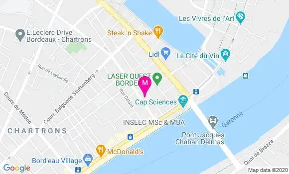 Localisation Dr Isabel Ferraris