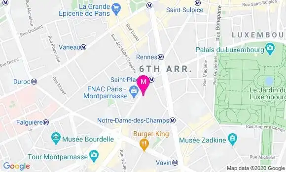 Localisation Dr Jean Baptiste Charrier