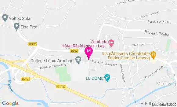 Localisation Dr Caroline Stroh