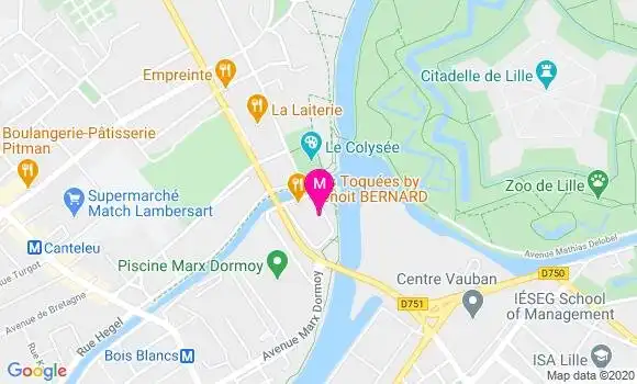 Localisation Dr Julie Demetz