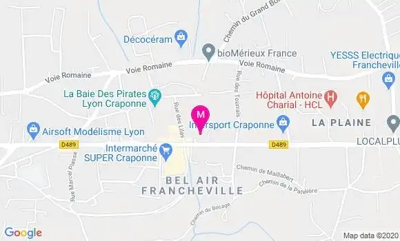 Localisation Dr Christophe Jacques