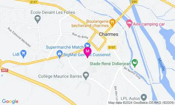 Localisation Dr Léopoldine Prete