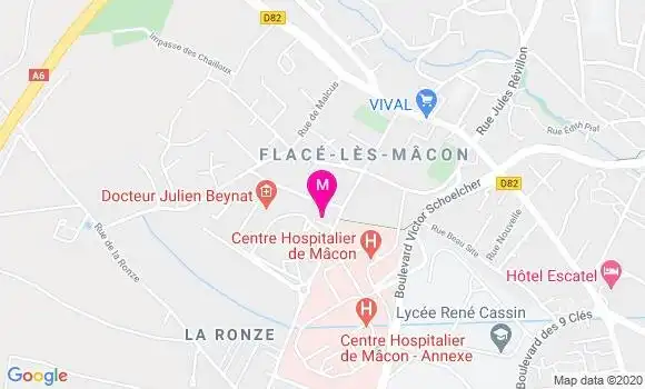 Localisation Dr Simon Tisserand