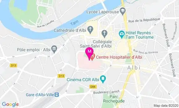 Localisation Dr Charlotte Leblanc