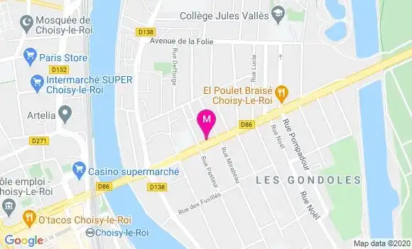 Localisation Dr Jean Francois Dieu