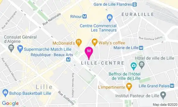 Localisation Dr Anne Hanna Thery