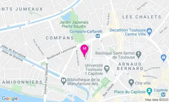 Localisation Dr Claude Labat