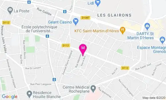Localisation Dr Guillaume Royer De Vericourt