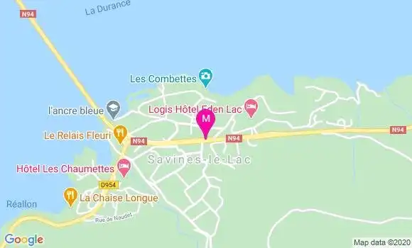 Localisation Dr Isabelle Gandois