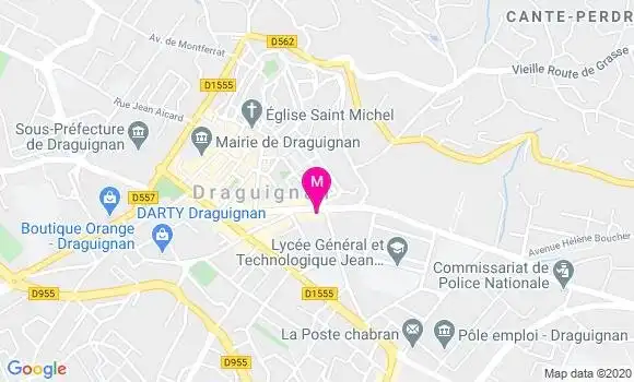 Localisation Dr Marie Caroline Reybaud