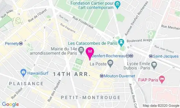 Localisation Dr Jean Philippe Dufau