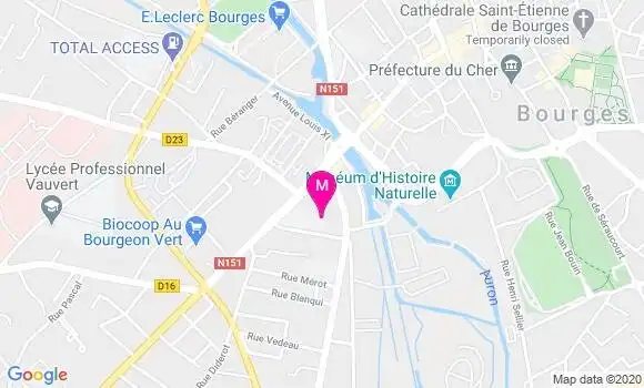 Localisation Dr Emilie Chantier