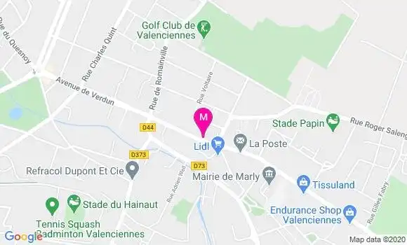 Localisation Dr Anne Lise Lefevre Dewaele