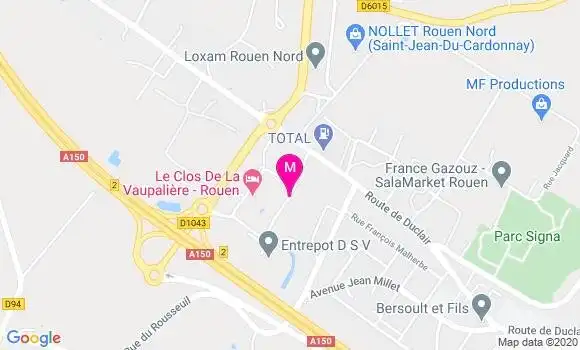 Localisation Dr Capucine Boulnois