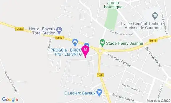 Localisation Dr Chrystel Paul