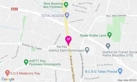 Localisation Dr Agathe Piot