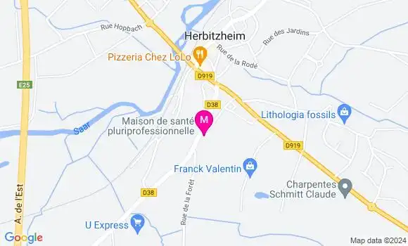 Localisation Dr Elodie Riff