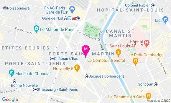 Localisation Dr Sarah Cornud