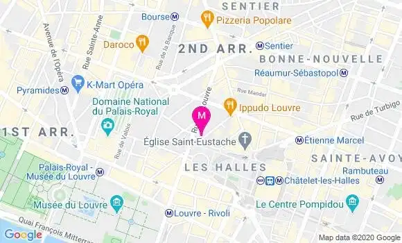 Localisation Dr Daphne Brion