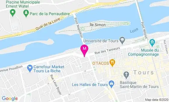 Localisation Dr Vincent Riffault
