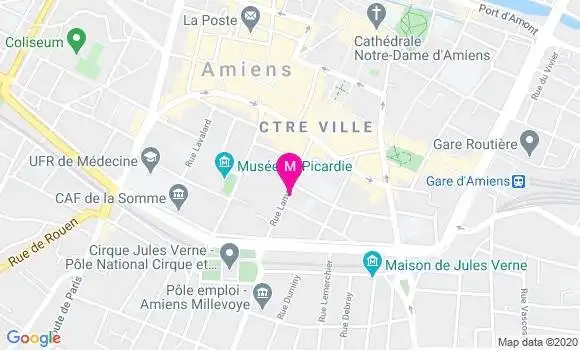 Localisation Dr Aurelie Dufrasne