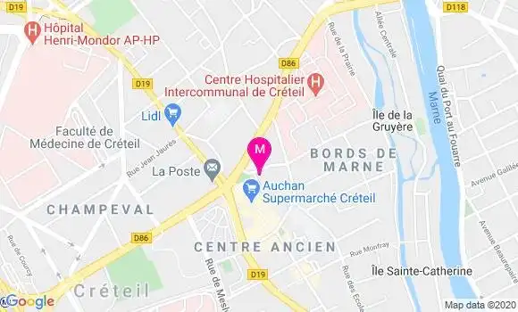 Localisation Dr Denis Haouzi