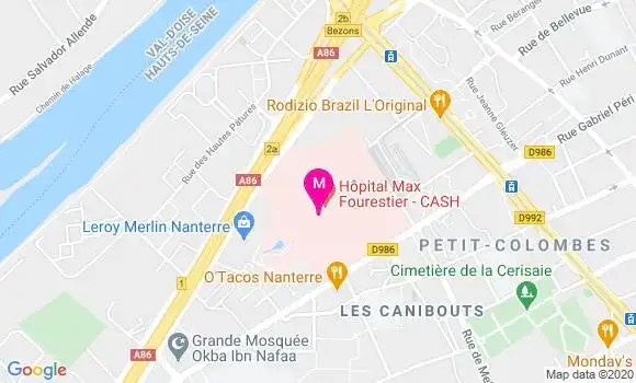 Localisation Dr Celine Martinand