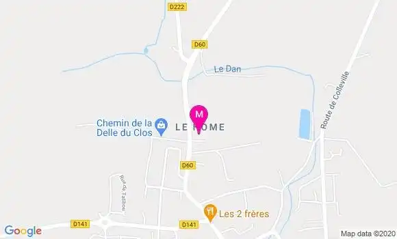 Localisation Dr Marie France Mariamet